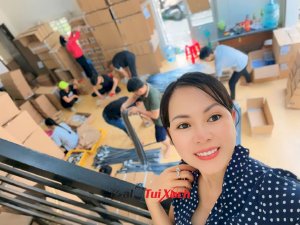 Siêng năng mỗi ngày cùng hoa hậu Võ Thu Sương tại Kho xưởng BaloTuiXach - SuongHouse