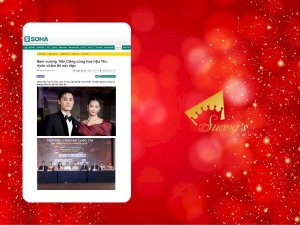 SOHA đưa tin: Nam vương Tiến Dũng cùng hoa hậu Thu Uyên chấm thi sắc đẹp