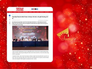 THETHAOVANHOA đưa tin: Hoa hậu Doanh nhân Hoàn vũ được tổ chức với giải thưởng 2,5 tỷ