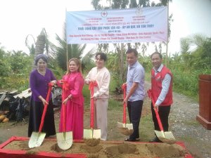 Trang thông tin điện tử UBND xã Tân Thủy: Tân Thủy khởi công xây dựng cầu Phúc Lộc 40