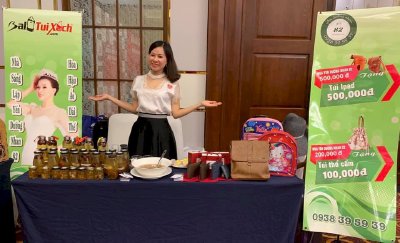 Hoa hậu Áo dài Doanh Nhân Thế Giới Võ Thu Sương với chân lý sống vui lựa chọn cuộc sống chọn đạo để tu tập 