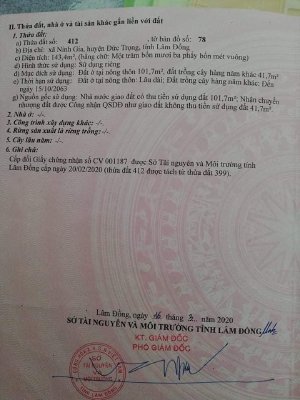 Mua bán đất thổ cư Ninh Gia Đức Trọng 