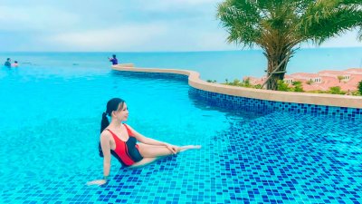 Centara Mirage Resort Mui Ne Phan Thiết Check In điểm thứ 782 từ hoa hậu doanh nhân Võ Thu Sương