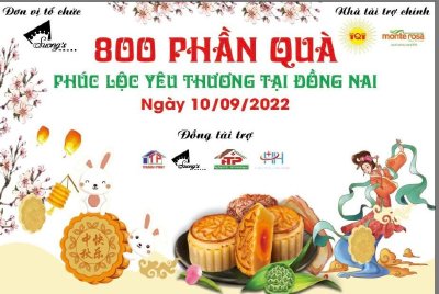 Hoa hậu Võ Thu Sương phát động chương trình Trung thu yêu thương với 800 phần quà cho trẻ em nghèo Đồng Nai 