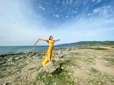 Hoa hậu Võ Thu Sương đi Vòng Quanh Thế Giới (Around the World) 2 tháng xuất ngoại 1 lần