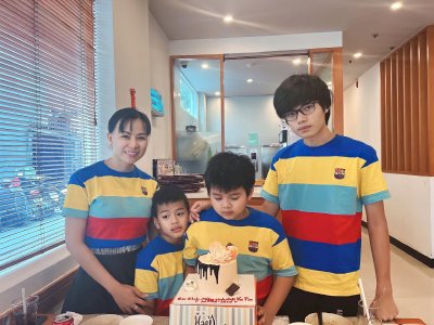 Hoa hậu Võ Thu Sương dạy con yêu tiền như mẹ