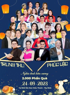 Kế hoạch tặng quà trung thu của Hội Chữ Thập đỏ Phúc Lộc cho quận 11, Bình Tân, Tây Ninh