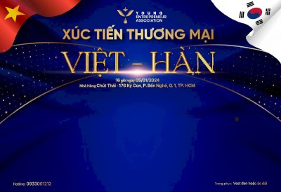 CLB Văn Hoá Doanh Nhân Trẻ tổ chức Xúc Tiến Thương Mại Việt Hàn 2024