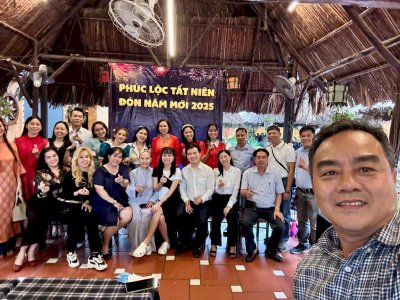 Hoa hậu Võ Thu Sương tại Phúc Lộc Tất Niên Đón Năm Mới 2025