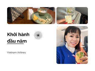 Hoa hậu Võ Thu Sương khởi hành đầu năm cùng Vietnam Airlines, khởi động hành trình mới bằng sự chủ động và tinh thần tích cực