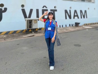 Thu Sương đã sẵn sàng cho chuyến công tác thăm quân, dân quần đảo Trường Sa và nhà giàn DK1 năm 2025 