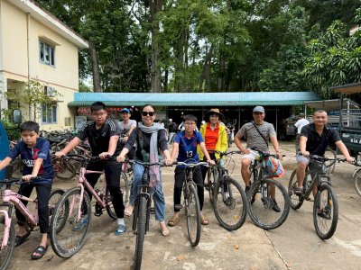 Đạp xe khám phá Nam Cát Tiên cùng Hoa hậu Võ Thu Sương – hoạt động ngoài trời nâng cao sức khỏe, gắn kết yêu thương