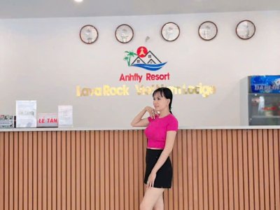 Hoa hậu Võ Thu Sương review Lava Rock Viet Nam Lodge Anhfly Resort Nam Cát Tiên
