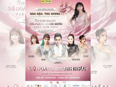 Hoa hậu Võ Thu Sương - Đại sứ Nữ hoàng Doanh nhân Việt Nam 2025