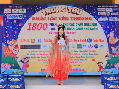 Hành trình hoa hậu Võ Thu Sương mùa Trung thu 2025