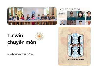 Hoa hậu Võ Thu Sương tham gia Hệ thống Nhân sự tư vấn chuyên môn cho H’NAM- HOUSE OF VIETNAM