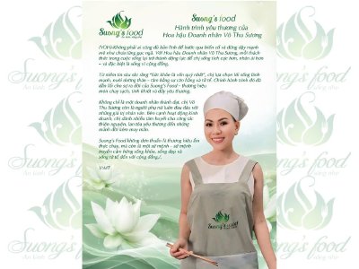 Suong’s food - Hành trình yêu thương của Hoa hậu Doanh nhân Võ Thu Sương