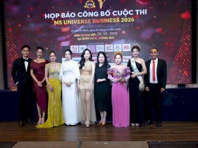 Họp báo công bố Hoa hậu Doanh nhân Hoàn Vũ 2026 | Hoa hậu Võ Thu Sương cố vấn giám khảo quyền lực