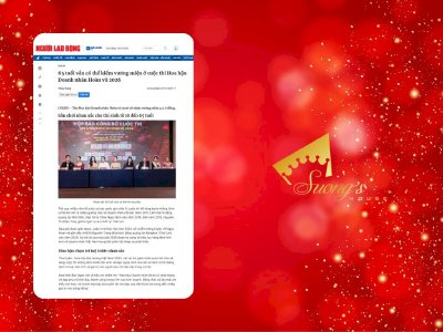 NGUOILAODONG đưa tin: 65 tuổi vẫn có thể kiếm vương miện ở cuộc thi Hoa hậu Doanh nhân Hoàn vũ 2026