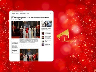 DoanhNhanStar đưa tin: Ms Universe Business 2026: Hoa khôi Bảo Ngọc chiếm trọn ‘spotlight’