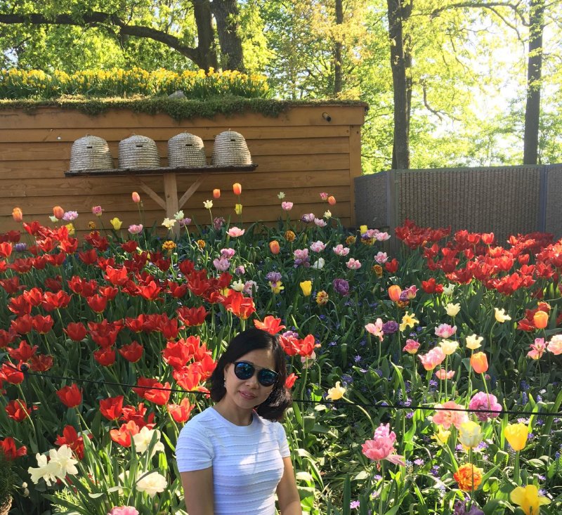 Lễ hội hoa Keukenhof ở Hà Lan điểm checkin thứ 5 Around the World  của doanh nhân Võ Thu Sương 