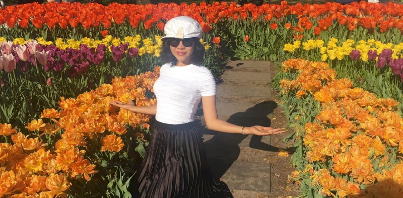 Lễ hội hoa Keukenhof ở Hà Lan điểm checkin thứ 5 Around the World  của doanh nhân Võ Thu Sương 