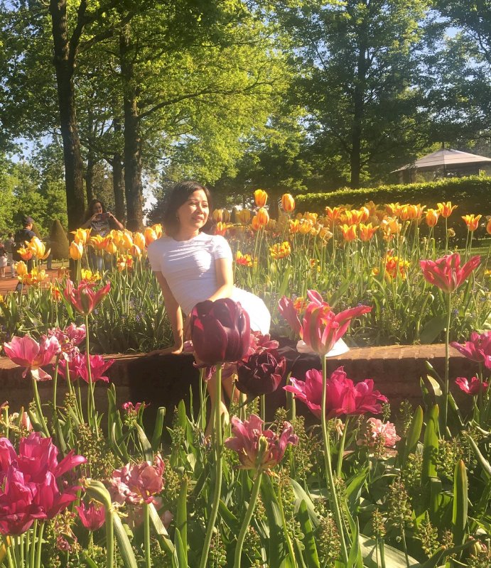 Lễ hội hoa Keukenhof ở Hà Lan điểm checkin thứ 5 Around the World  của doanh nhân Võ Thu Sương 