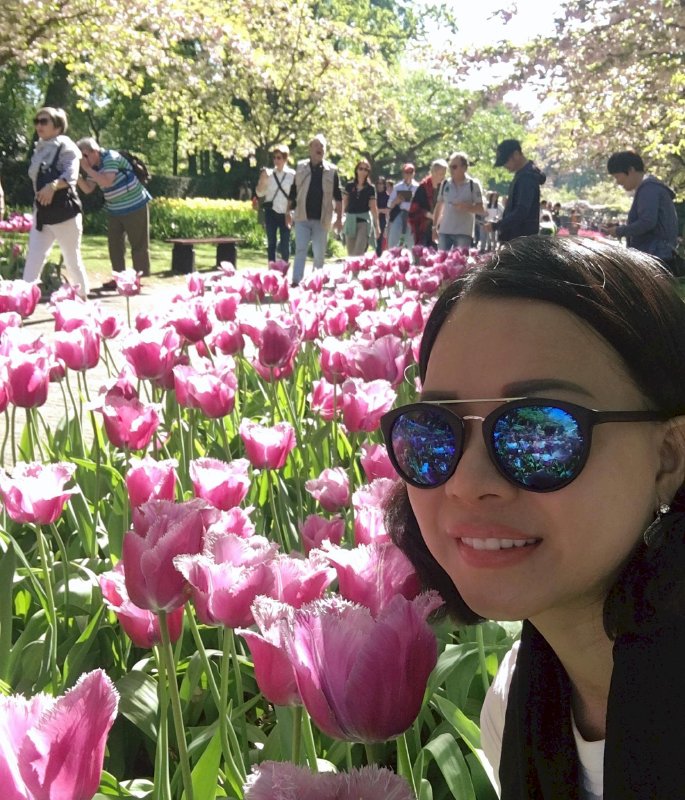 Lễ hội hoa Keukenhof ở Hà Lan điểm checkin thứ 5 Around the World  của doanh nhân Võ Thu Sương 