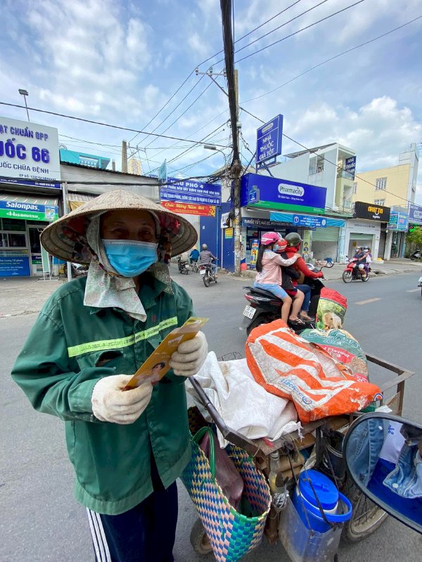 Hoa hậu Võ Thu Sương Lan tỏa yêu thương