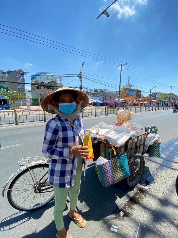 Hoa hậu Võ Thu Sương Lan tỏa yêu thương