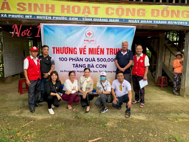 Thương về miền Trung (bão Noru) nhật kí từ Đại sứ Hoa hậu Doanh nhân Thế Giới Võ Thu Sương - chủ tịch Hội chữ thập đỏ Phúc Lộc