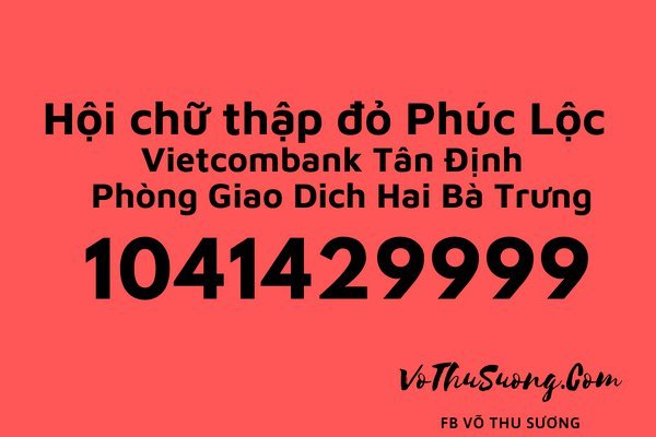 Hội chữ Thập Đỏ Phúc Lộc công bố danh sách 57 thành viên 