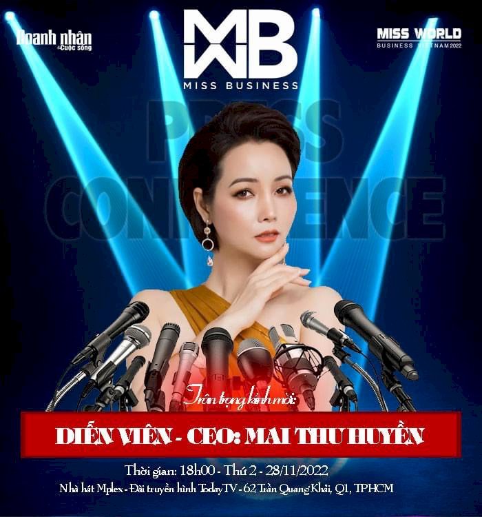 Miss World Business cập nhật khách mời họp báo