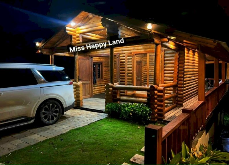 Nhà nghỉ dưỡng cho thuê tại Đức Trọng Làng Hoa Hậu Miss Happy Land Homestay Đà Lạt view đẹp giá rẻ gần trung tâm 