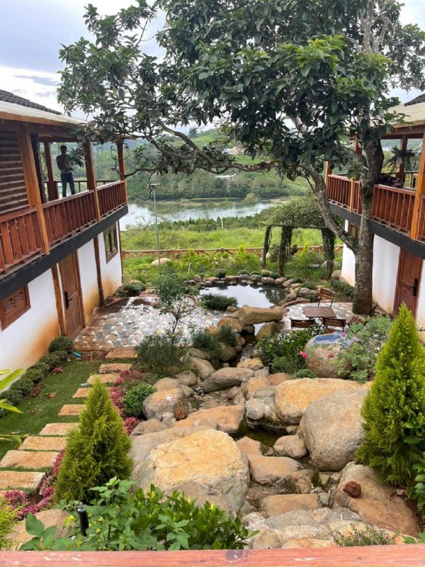 Nhà nghỉ dưỡng cho thuê tại Đức Trọng Làng Hoa Hậu Miss Happy Land Homestay Đà Lạt view đẹp giá rẻ gần trung tâm 