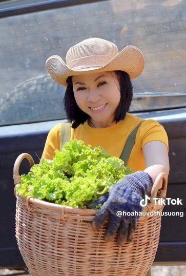 Hoa Hậu chăn rau sạch Võ Thu Sương Miss Happy Land với ngày hội ẩm thực văn hóa Đông Nam Á Asean 