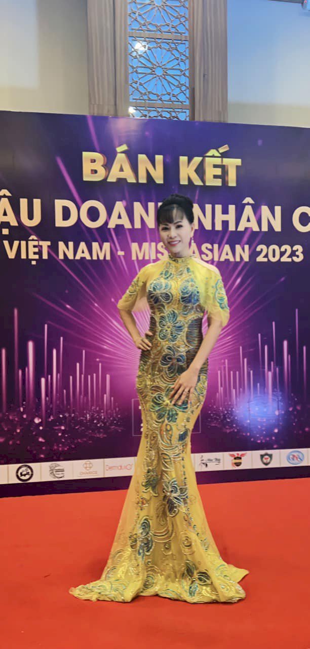 Hoa hậu Võ Thu Sương thành viên Ban Cố vấn Hoa hậu Doanh nhân Châu Á Việt Nam 2023