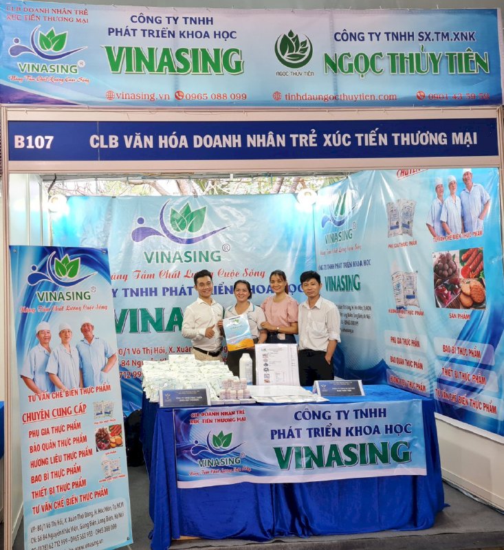  VINASING, Sự hoàn hảo cho ngành chế biến thực phẩm bắt đầu từ chất lượng nguồn cung phụ gia và hương liệu uy tín 