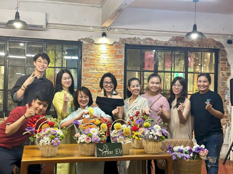 Hoa Len Handmade Hoa Đô Sài Gòn, quà tặng độc đáo biểu tượng của sự tinh tế và sự trân trọng
